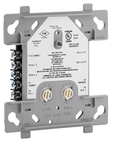CRF-300 Addressable Relay Module | Fire Alarm Control Panels | Fire ...