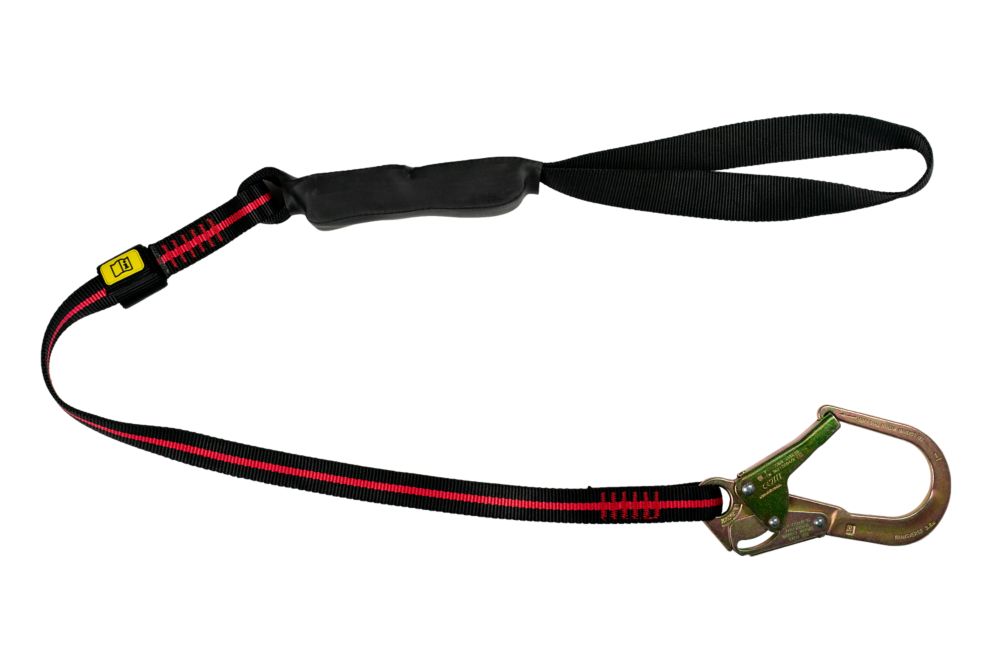 Honeywell 1032339 Miller Restraint Lanyard Kernmantel 1M with 1Qt and 1Go55 