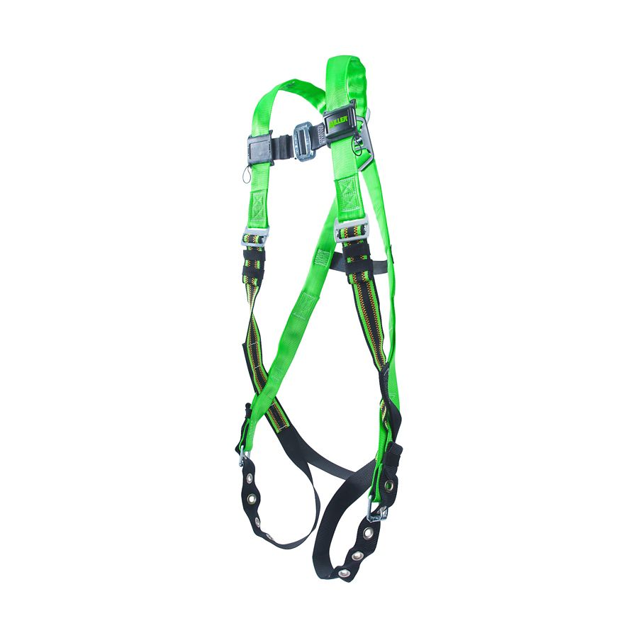 Small/Medium Miller Titan by Honeywell T4500/S/MAK Non-Stretch Harness with Tongue Buckle Legs