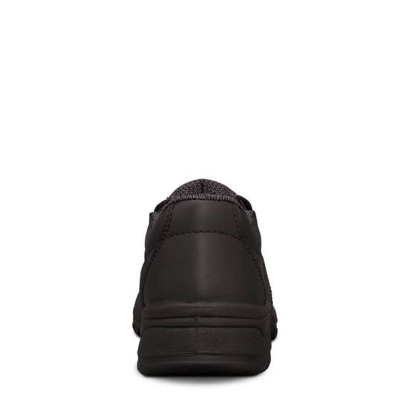 49430 BLACK SLIP ON LADIES SHOE