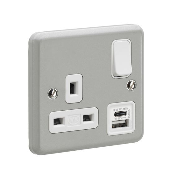 MetalClad USB Socket