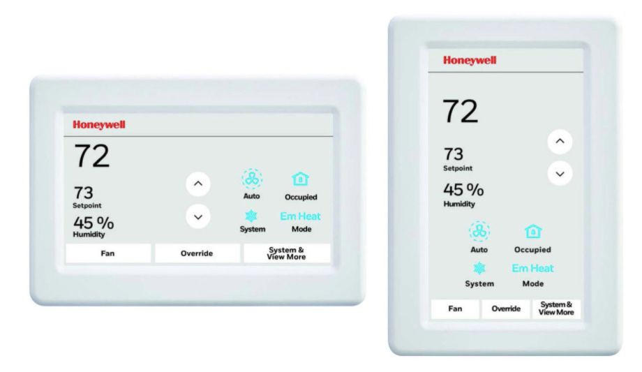 Honeywell Premium extra large Screen Selectable-flexible Touch Screen Programmable  Thermostat at