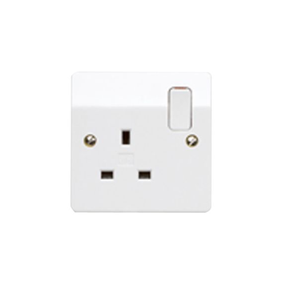 Logic Plus K2757 1-Gang Switch Socket Outlet
