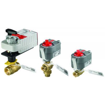 VBN Threaded Control Ball Valves And Actuators Honeywell