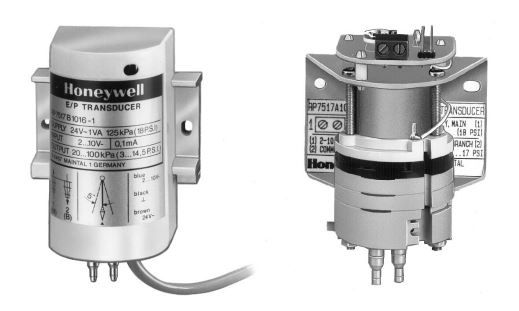 RP7517 Electronic-Pneumatic Transducer | Transducers | Building Controls |  Controllers & Control Panels | Transducers | Honeywell Building Solutions