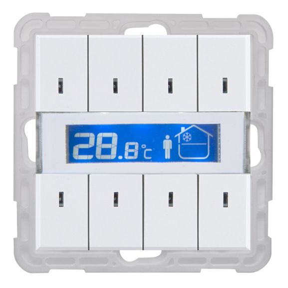 SE KNX 005: Wireless Temperature sensor transmitter with Probe for heating  floors 