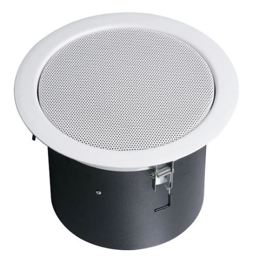 100V Line/8ohm Round 2 way Ceiling Speaker Wth Moisture Resistant Cone 6.5 in 