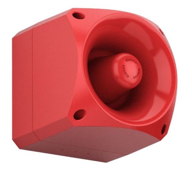 Red Sound Diffuser Horns & Sounders Audible Signals Voice
