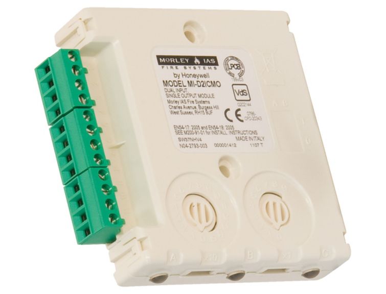 Módulo de dos entradas y una salida de relé | Honeywell