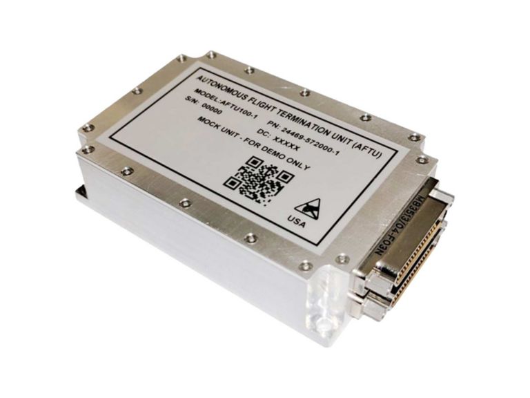 Upper view of Autonomous Flight Termination Unit
