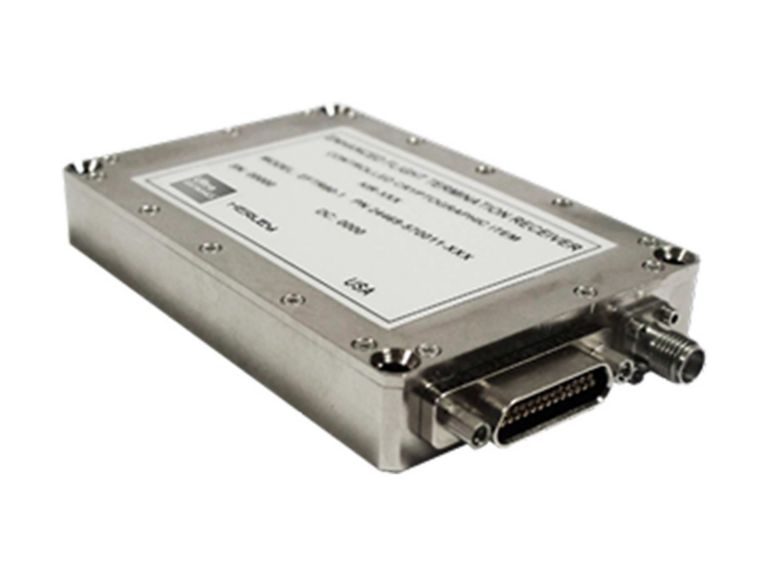 Upper side view of EFTR80-1: Enhanced Flight Termination Receiver