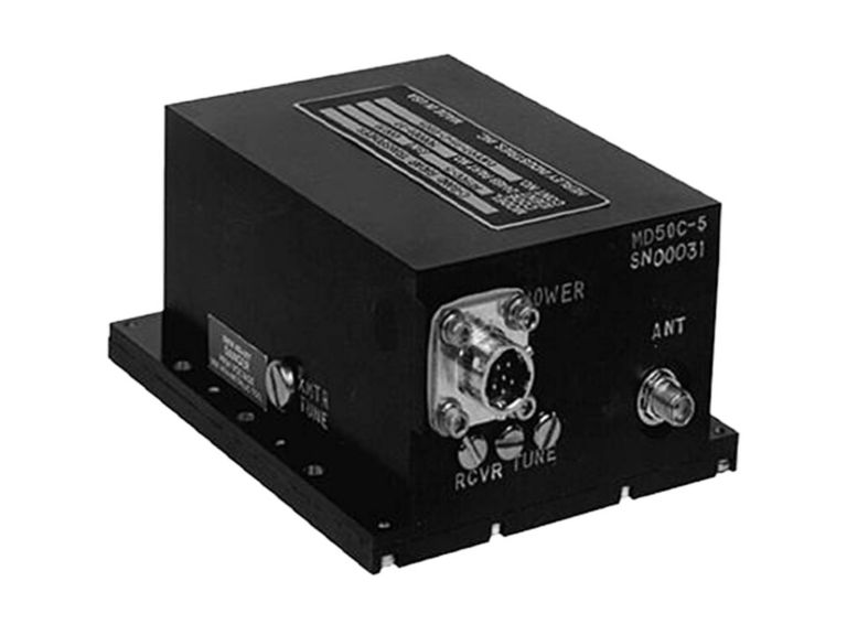 Front view of MD50C-5: C-Band Radar Transponder