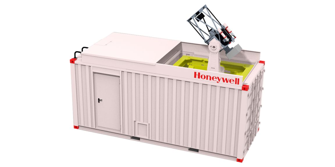 Front view of Optical and Quantum Ground Station