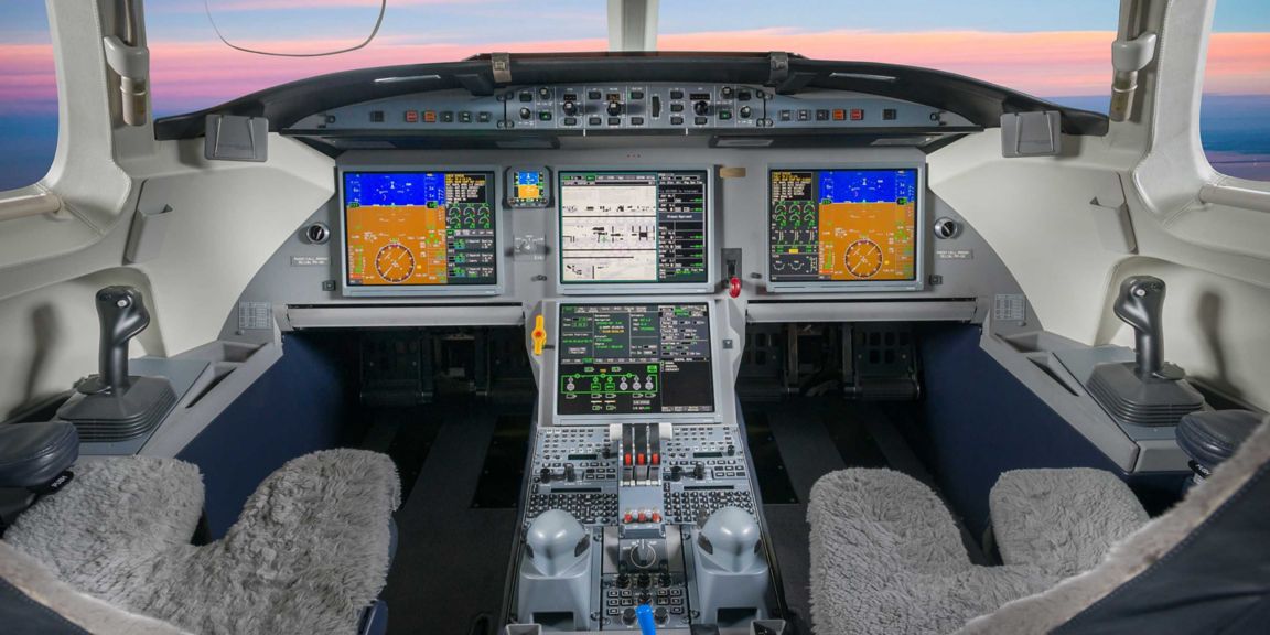 The FMS 7.1 software upgrade for Gulfstream PlaneView, Dassault EASy, and Pilatus PC-12 cockpits provide the FANS 1/A capability  needed. Read more!