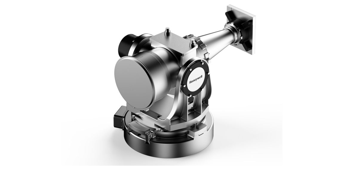 Front view of gimballed Wide Field of View (wFOV)