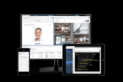 Browser-based Integrated Alarm, Video and Device Control for OnGuard Systems