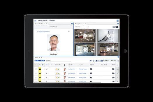 Browser-based Integrated Alarm, Video and Device Control for OnGuard Systems