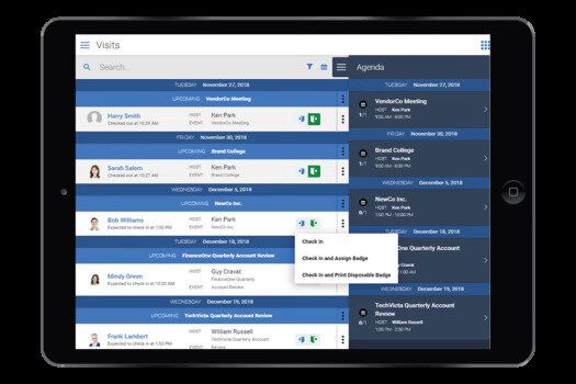 Browser-based Visitor Management for OnGuard Systems