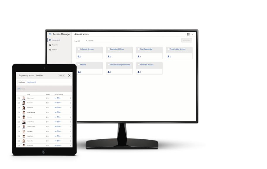 Browser-based Access Rights Management for OnGuard Systems