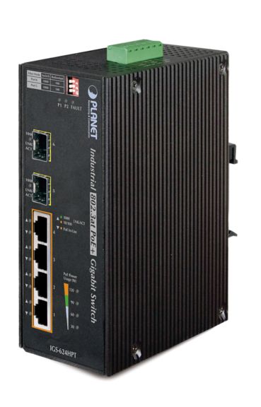 INDUSTRIAL 4PORT+2SFP MODUL-1550NM-120KM