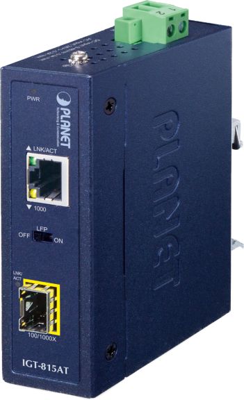 PLANET MC UMG IP30 1 + 1-PORT