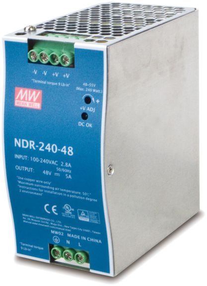 PLANET PSU 48V 240W DIN-RAIL IND
