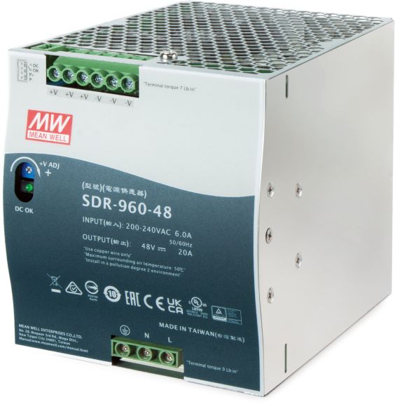 PLANET PSU 48V 960W DIN-RAIL IND
