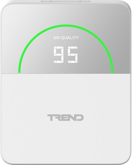 RD50 Series IAQ Wall Module,front facing with display