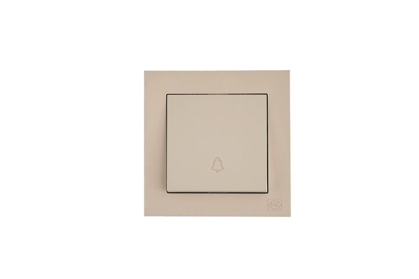 1G 10A Push Switch with Bell Symbol