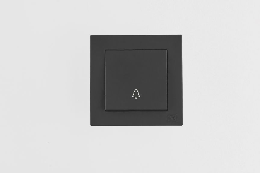 1G 10A Push Switch with Bell Symbol