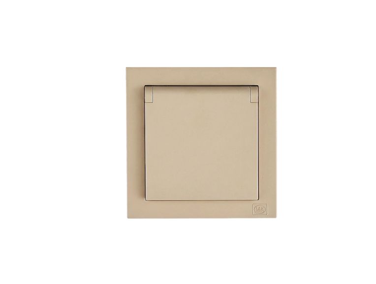 1G 16A IP44 Schuko Socket