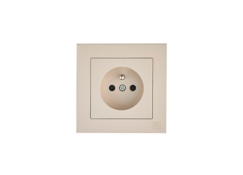 1G 16A French Socket (pin earth)