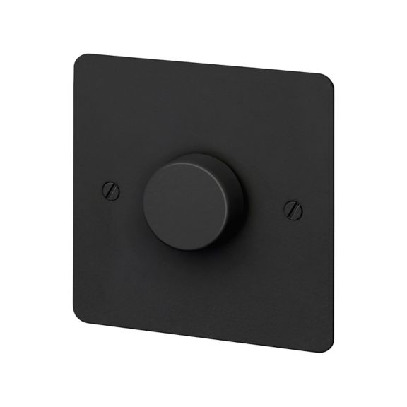 K14525MBK Edge Matt Black LED Dimmer Left