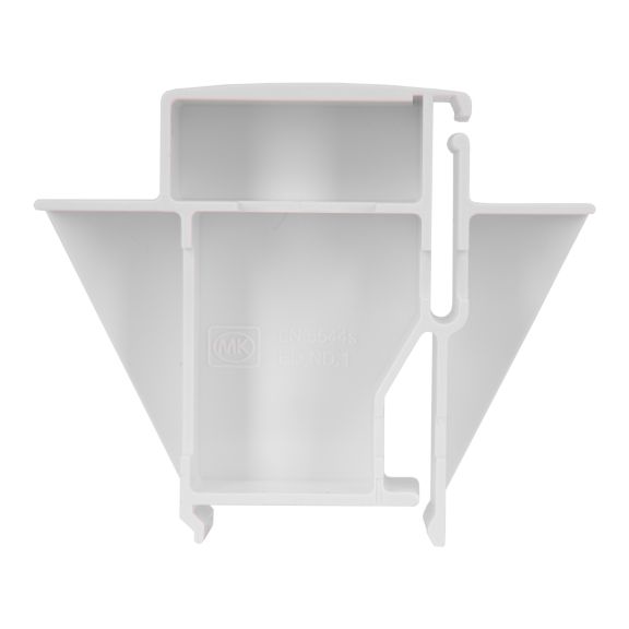 MK5544S MCB BLANK SINGLE MODULE, front