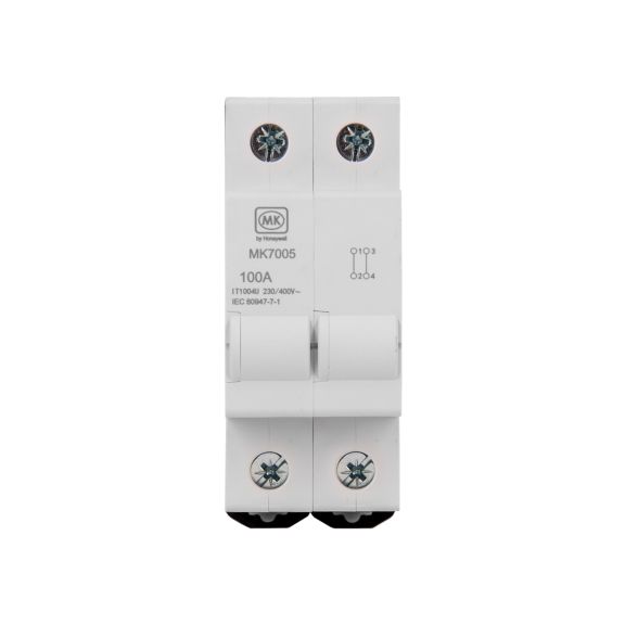 MK7005 CONNECTORS 100A  2 POLE, front