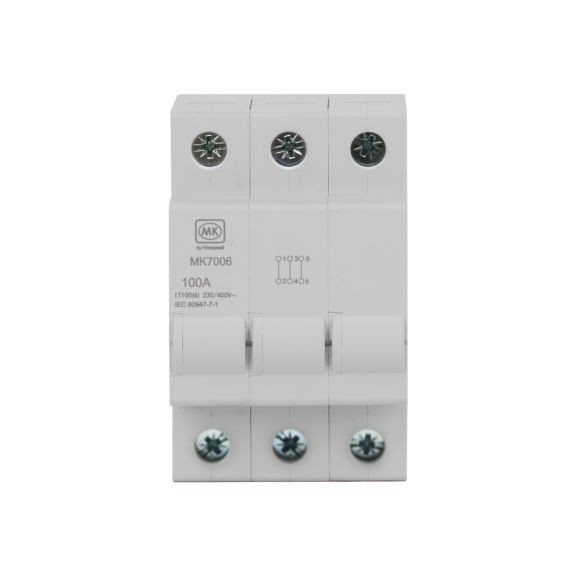 MK7006 CONNECTORS 100A  3 POLE, front