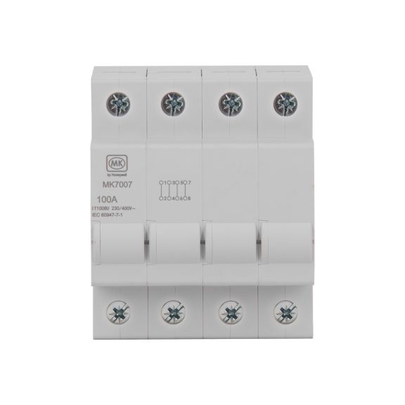 MK7007 CONNECTORS 100A  4 POLE, front