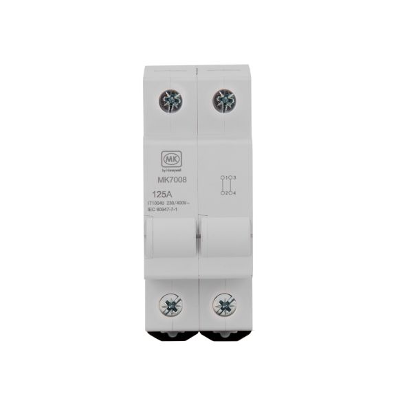 MK7008 CONNECTORS 125A  2 POLE, front