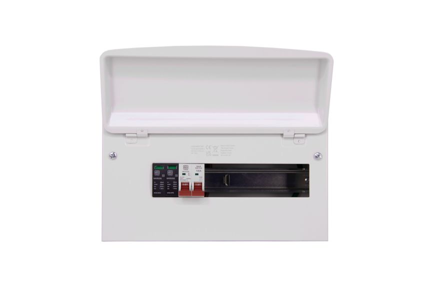 MKS5712SMET 12 WAY MCU WITH 100A SWITCH & SURGE, front