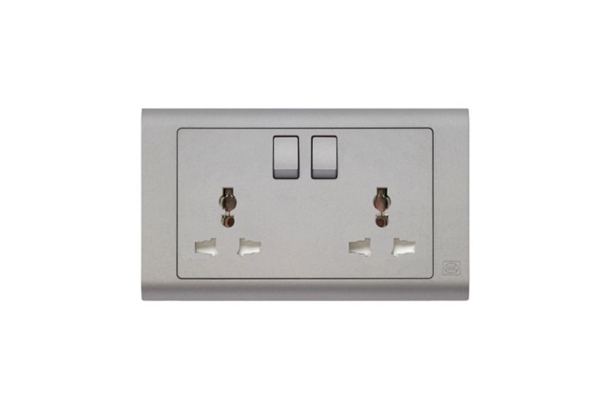 MV24357CHA, 2G International Socket, charcoal