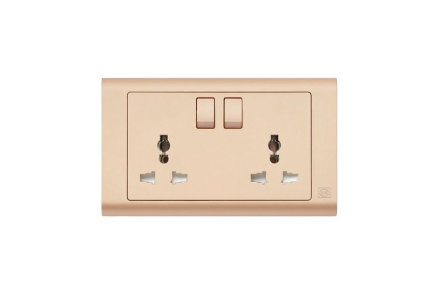 MV24357CHM, 2G International Socket, Champagne