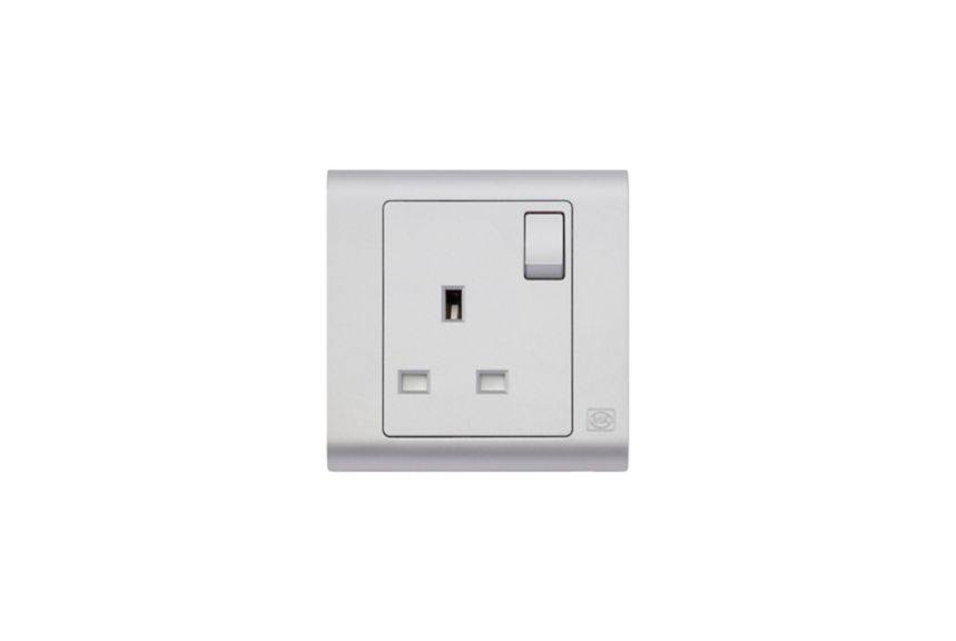 MV2757TTA 1G Switchsocket, Titanium