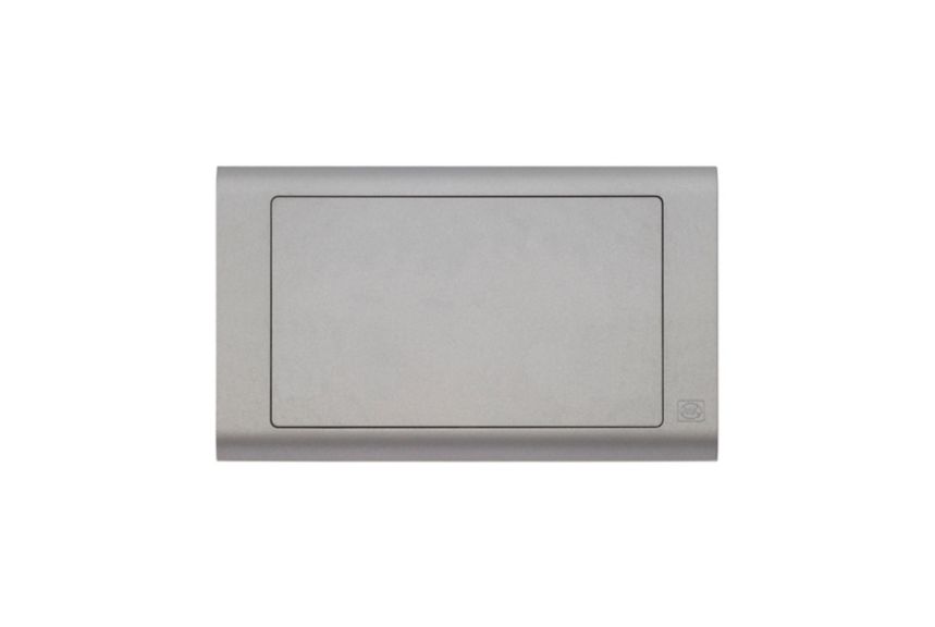 MV3828CHA Essentials 2G blankplate charcoal