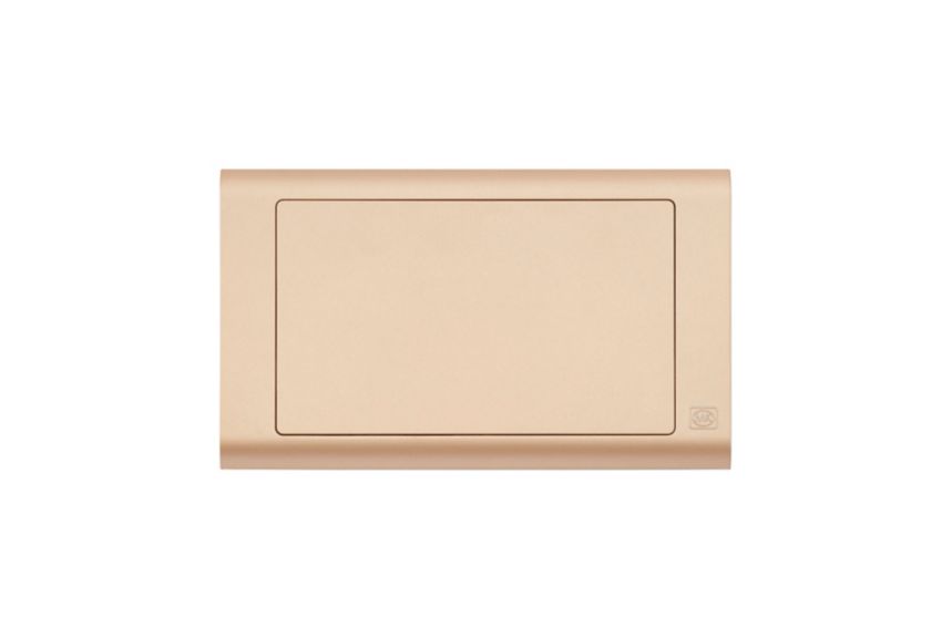 MV3828CHM Essentials 2G blankplate champagne