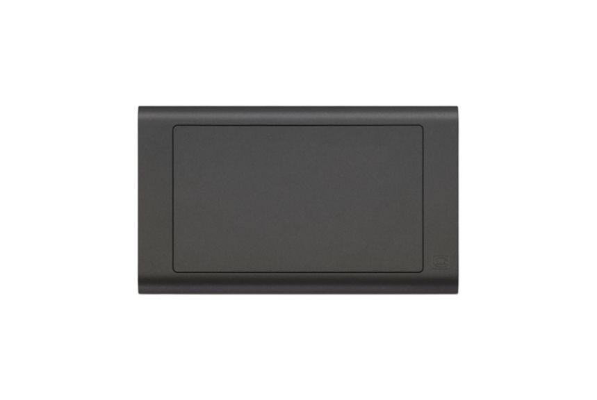MV3828MBK Essentials 2G blankplate matt black