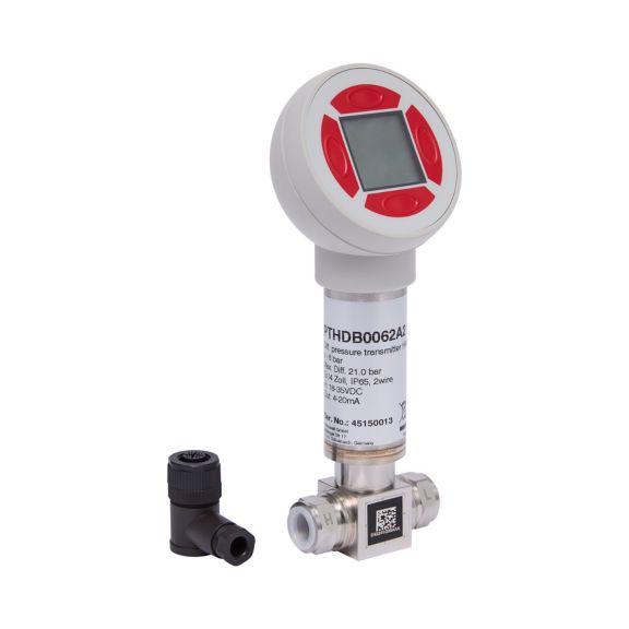 2-WIRE DIFF.PRESSURE TRANSMITTER W. HMI