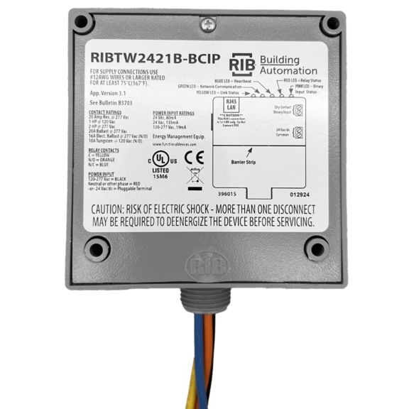 RIB Intelligent Field Devices and RIB BACnet relay solutions