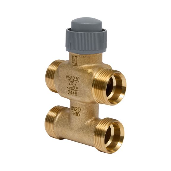 3-WAY VALVES+BYP PN16 DN20 KVS 2,5