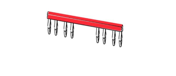Cross Connectors are used for connection of 6 relay commons