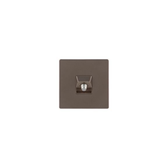 1G SINGLE OUTLET CABLE TV 'F' TYPE CONN